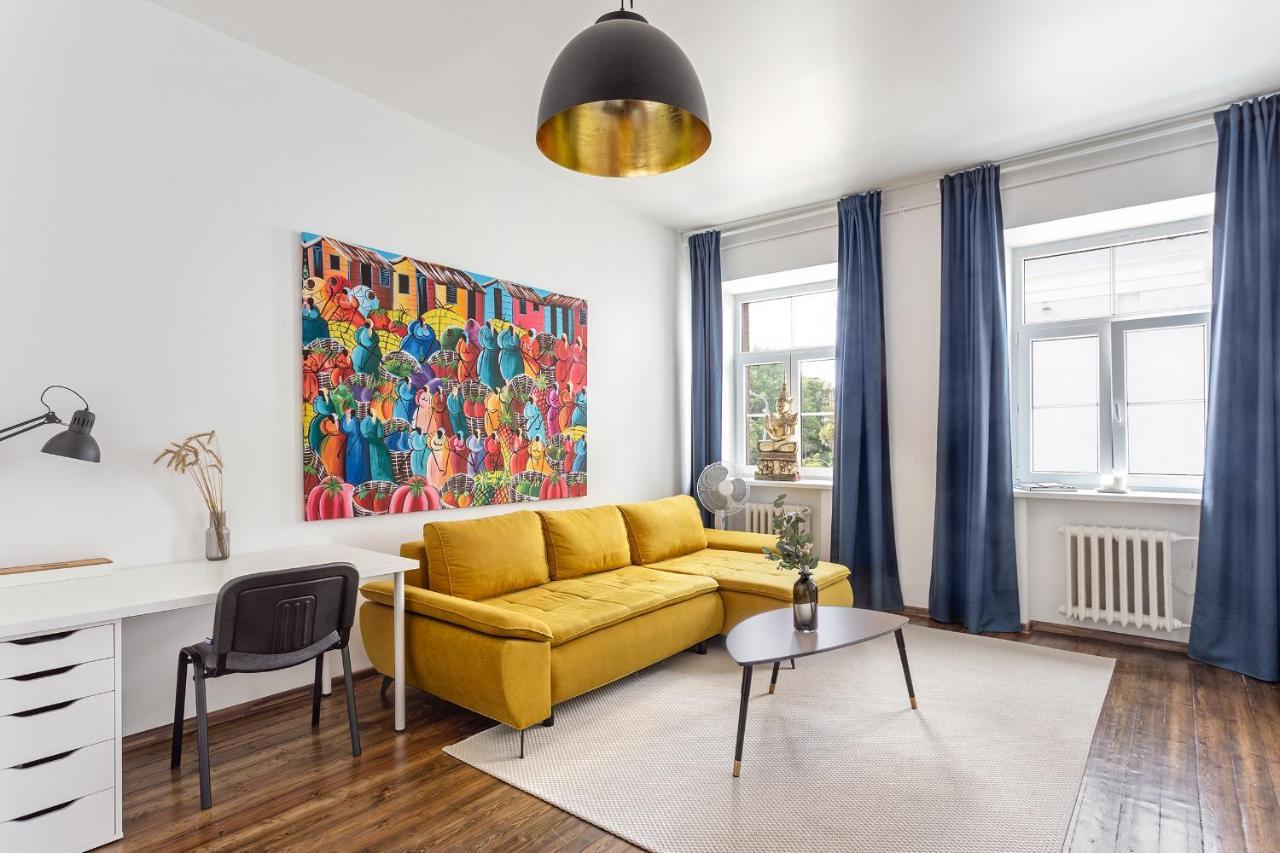 New Quiet Cozy City Center Apartment VNO Esterno foto