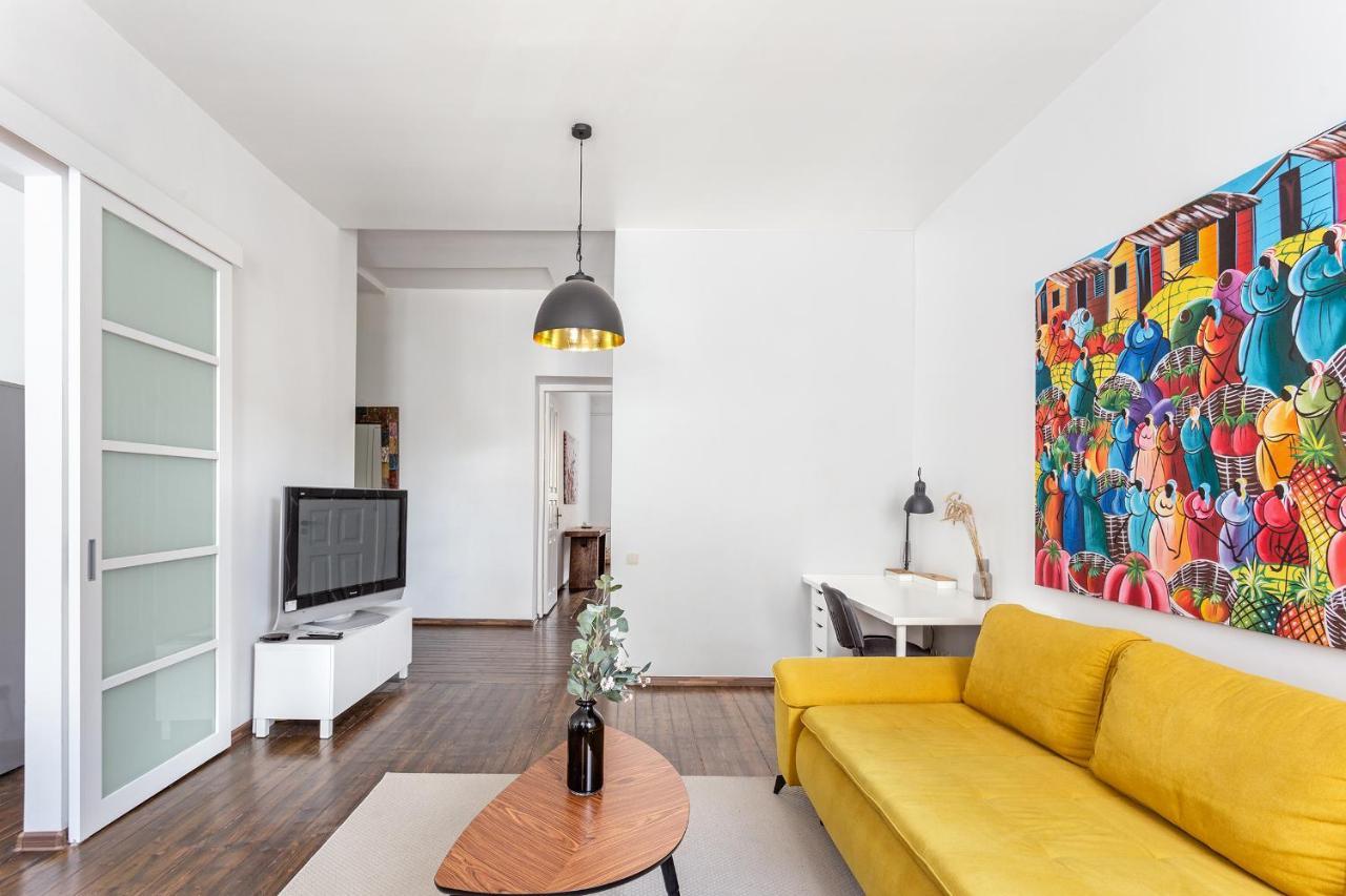 New Quiet Cozy City Center Apartment VNO Esterno foto