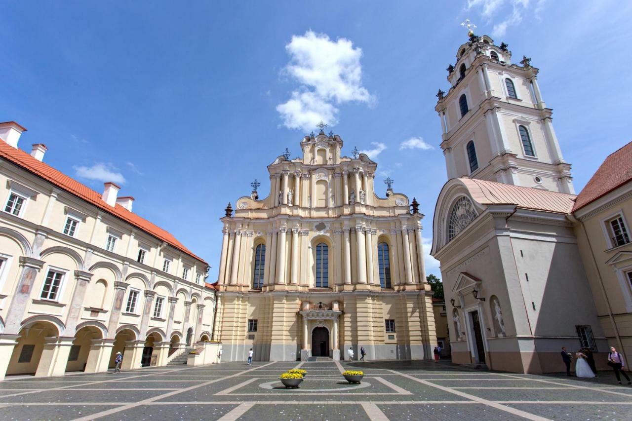 New Quiet Cozy City Center Apartment VNO Esterno foto