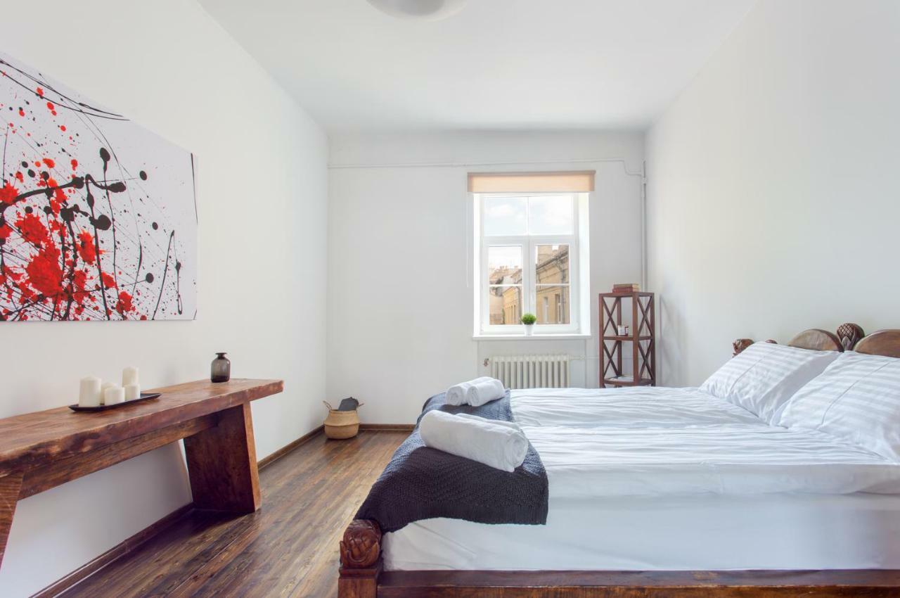 New Quiet Cozy City Center Apartment VNO Esterno foto
