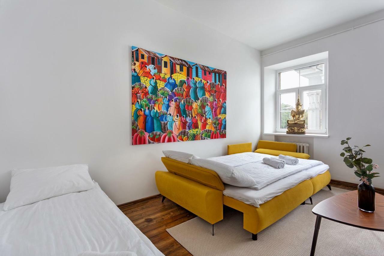 New Quiet Cozy City Center Apartment VNO Esterno foto